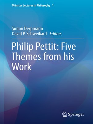 cover image of Philip Pettit